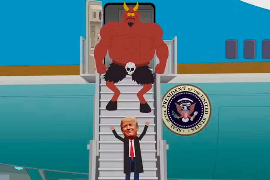 Почему 28 сезон Южного парка так много высмеивает Трампа Почему 28 сезон Южного парка так много высмеивает Трампа